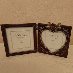 🌺 NEW Bella Lux Double 3 x 3 Photo Frame